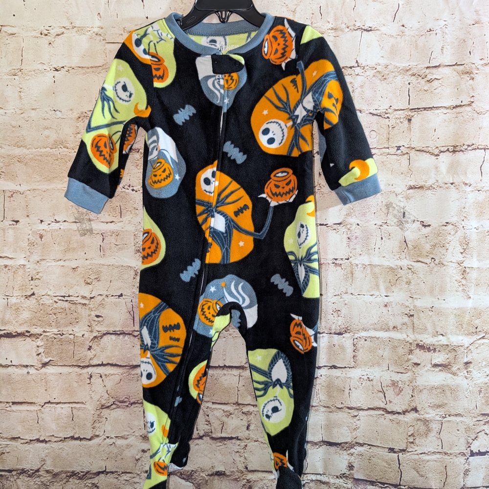 ♥️Disney Nightmare Before Christmas Fleece Sleeper 18 months.